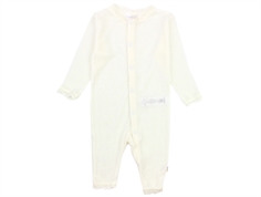Joha natural jumpsuit merino wool/silk with lace  